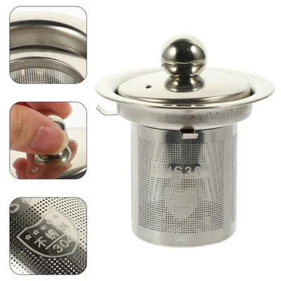  Teapot Brewing Leaf Strainer Filter Accessories Extra Fine Mesh Insert - Image 1 of 4