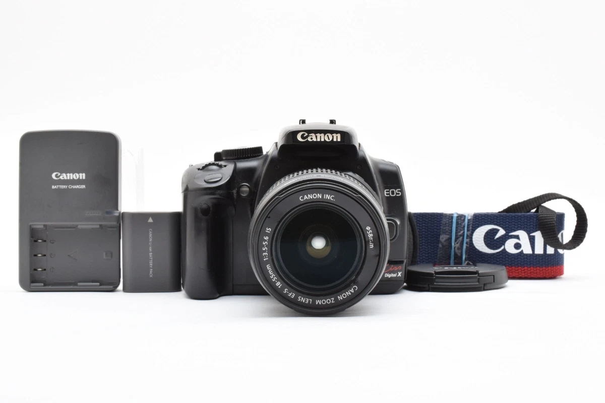 Canon EOS Rebel XTi (400D/Kiss Digital X) DSLR Camera W/18-55mm