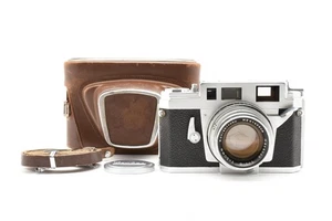 🚀🎁《MINT》Konica IIIA III A Rangefinder Camera Hexanon 50mm F1.8 Lens From JAPAN - Picture 1 of 13