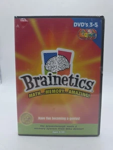 Brainetics Math..Memory..Amazing! DVDs 3-5 NEW - Picture 1 of 3