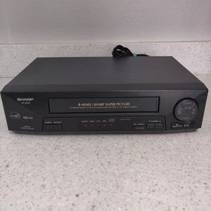 Sharp VC-A410 4-Head VHS Player VCR Recorder Super Picture No Remote Tested - Picture 1 of 11