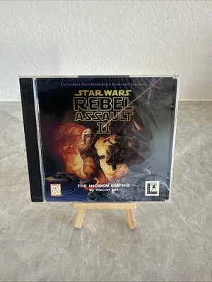 (SEALED) Star Wars Rebel Assault 2 II The Hidden Empire (PC, 1995) - Image 1 of 4