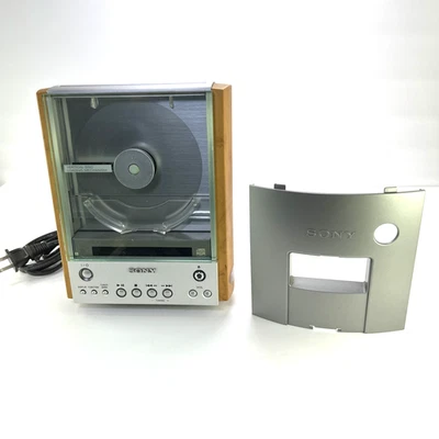 Sony CMT-EX1 Micro HiFi System CD Player AM/FM Radio - TESTED - FOR PARTS/REPAIR - Image 1 of 4
