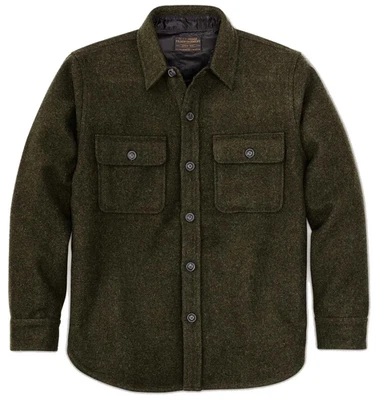 Filson CPO Wool Jac Shirt - XS - NEW - 20233072 Forest Green Olive Dark Jacket - Image 1 of 4