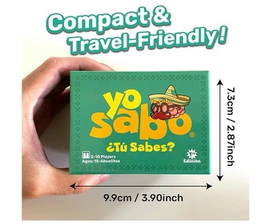 Yo Sabo: Edición 1 - El Juego de Cartas Bilingüe Original - Aprende Español con Diversión Foto 1 de 4
