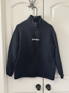 Pleasures Harmony Pullover mit Viertelreißverschluss Gr. Small schwarz - Bild 1 von 5