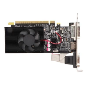 GT210 1G DDR3 64bit Graphics Card Support HD Multimedia Interface DVI VGA Gam FY - Afbeelding 1 van 23