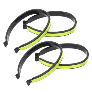  4 Pcs Reflective Trouser Clip Cycling Clips Pant Bicycle Trousers - Picture 1 of 12