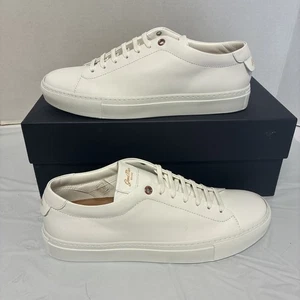 Goodman Brand Edge weiß italienisches Leder Sneaker G917-21 Herren Größe 8,5 - Bild 1 von 11