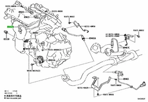 Genuine Lexus Air Fuel Ratio Sensor Fits RX200t RX350 RX450h 8946748310 - Picture 1 of 1