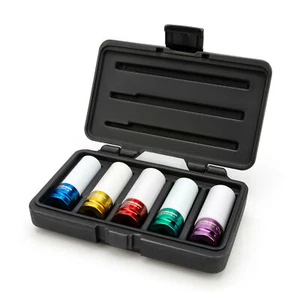 Steelman 1/2in. Drive Nylon 5 Piece Non-Scratching Custom Wheel Socket Set 95615 - Picture 1 of 6