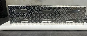 Aluminium Checker Plate Wood 1180 L X 300 X300 - Picture 1 of 3