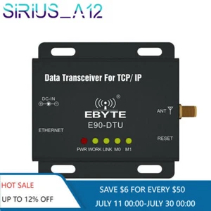 RJ45 Ethernet Modbus 433MHz 30dBm Full-duplex Six-way 1W RF Module Transceiver - Picture 1 of 11