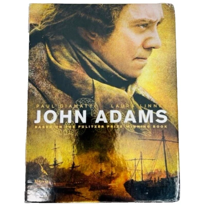 John Adams Dvd Paul Giamatti Laura Linney HBO 7 Part Series Liberty Freedom DVD - Image 1 of 4