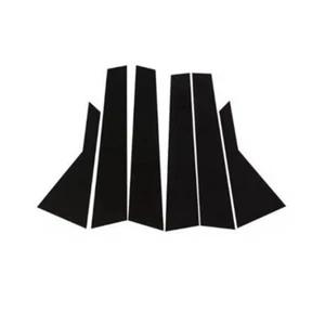 Cubierta de calcomanía negra para postes de pilar de puerta 6 piezas para Hyundai Kona Encino Kauai 2018-2023 - Imagen 1 de 17