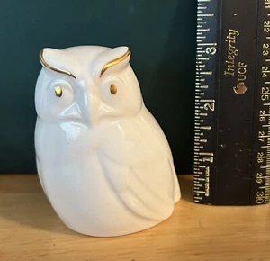 Royal Kent 3" weiße Eule Figur Made in Staffordshire England Bone China - Bild 1 von 4