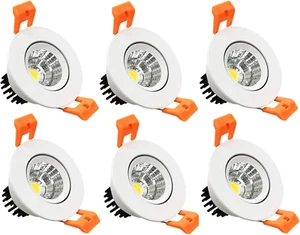 2 Inch LED Downlight, 3W Recessed Lighting COB Dimmable, 5000K Daylight White, C - Picture 1 of 8