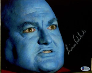 SIMON FISHER BECKER SIGNED 8x10 PHOTO DORIUM MALDOVAR DR. DOCTOR WHO BECKETT BAS - Picture 1 of 2