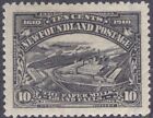 NEWFOUNDLAND 101 1911 10c PAPER MILLS JOHN GUY ENGRAVED REISSUE VF MPH CV$130 