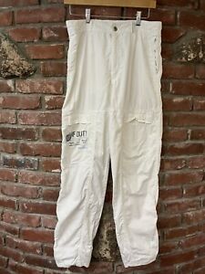 Vintage Bugle Boy Cargo Pants Size 30 X 30 Fighter Wear