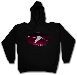 FLAMINGO EXPRESS HOODIE KAPUZENPULLOVER Love Princess Flamingos Wildlife Pink - Bild 1 von 1