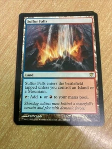 Magic: the Gathering - Sulfur Falls ~ Innistrad [ Excellent ] Rare dual land - Picture 1 of 2