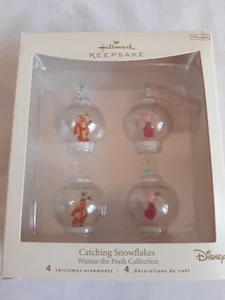 Hallmark Keepsake Mini Ornaments Catching Snowflakes Piglet Tigger 2007 See Desc - Picture 1 of 20