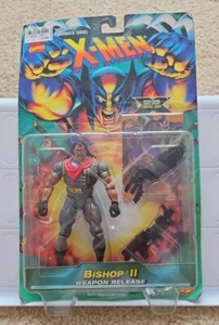 Figura de acción Bishop II X-Men serie flashback Marvel Toy Biz 1996 tarjeta coleccionable - Imagen 1 de 5
