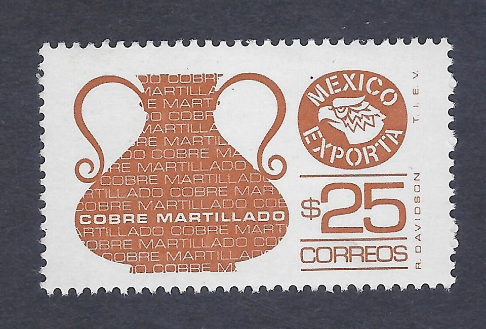 EXPORTA 25p "COPPER BASE"    sc#1129  ex#138  PPR#7  (E202)* - Image 1 of 1