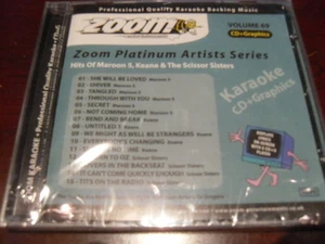 ZOOM PLATIN KARAOKE DISC CDZMP069 KASTANIENBRAUN 5 KEANA & THE SCISSOR SISTERS CD + G - Bild 1 von 1