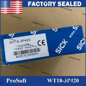 Original SICK SENSOR WT18-3P420 FREE SHIPPING NEW WT18 3P420 - Picture 1 of 1