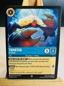 Tamatoa - So Shiny! 159/204 [Super Rare] [NM] [The First Chapter] Disney Lorcana - Picture 1 of 2