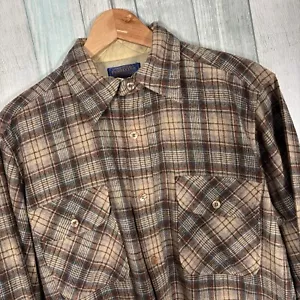 Pendleton Wollhemd Herren Medium Country Traditions Made in USA braun kariert sehr guter Zustand - Bild 1 von 8
