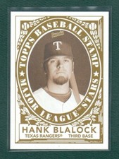2006 HANK BLALOCK BAZOOKA STAMPS CARD #3