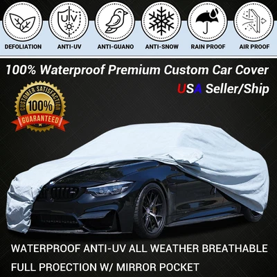 Waterproof Premium Custom Car Cover For 2017 2018 2019 2020 Hyundai Elantra GT - Image 1 of 4