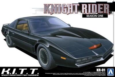 1/24 Aoshima No.KR-01 Knight Rider 2000 K.I.T.T. Pontiac Firebird Model Kit - Photo 1/4
