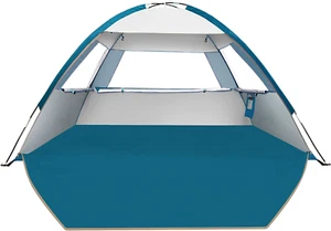 Beach Tent Sun Shade UPF 50+ Shelter Canopy Tent Lightweight Easy Set up & Carry - Picture 1 of 15
