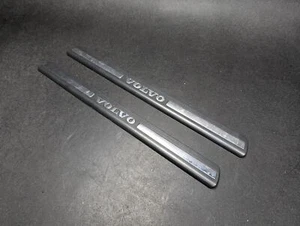 2PC Front Door Sill Scuff Plate Inserts Set 2017 Volvo S60 8659960 2014 - 2018 - Picture 1 of 9