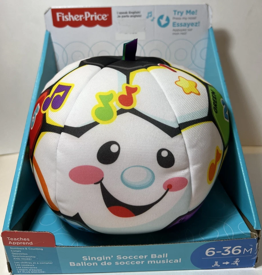 Fisher-Price Laugh and Learn Singin Soccer Ball