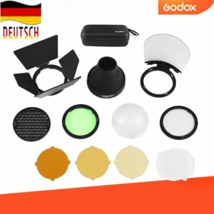 DE Godox AK-R1 Stalltür, Snoot, Farbfilter, Reflektor, Wabe, Diffusor für Godox - Bild 1 von 10