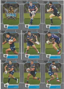 2020 Nrl Elite Silver Special Parallel Team Set TITANS (9 Cards) - Picture 1 of 1