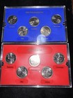 2002 Philadelphia & Denver State Quarter 10 Coin Set (In Plastic) Bu Coa