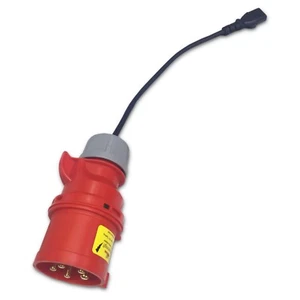 Marten® 415V 32A 5 Pin Adapter for PAT Testing 3 Phase 32a 5 Pin Plug to IEC - Picture 1 of 2