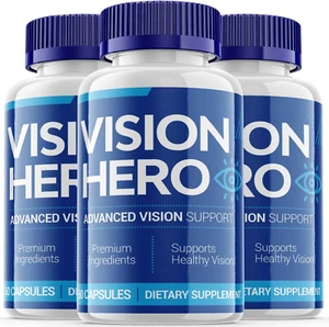 (3 Pack) Vision Hero - Revolutionary Advanced Vision Matrix Formula - Supports H - Picture 1 of 12