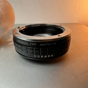 Fotodiox Pro Lens Adapter Sony Alpha A-Mount (Minolta AF) Lens To Nikon F Camera - Picture 1 of 4