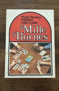 Mille Bornes Parker Brothers French Card Game Vintage 1971 Edition Complete - Picture 1 of 9