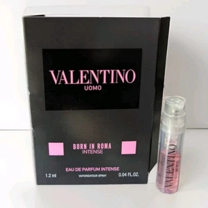 Valentino Uomo Born In Roma Intense EDP Intense Spray Sample Vial .04oz, 1.2ml - Picture 1 of 3