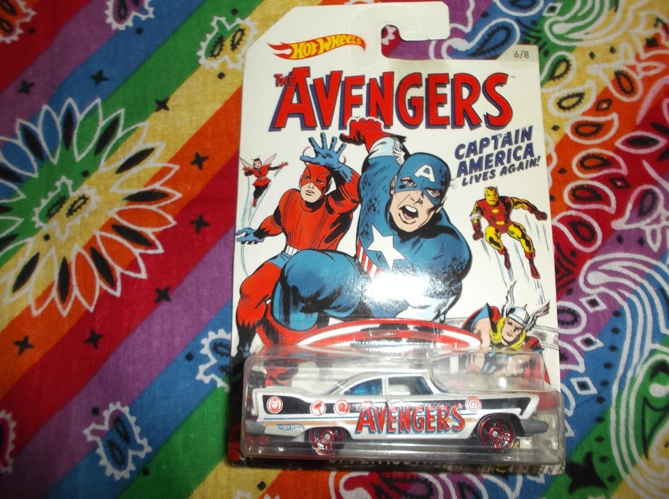 风火轮 Captain America '57 普利茅斯 Fury-NRFP-2015 — 第 1/1 张图片