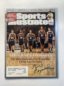 GREGG POPOVICH Autograph Signed Sports Illustrated San Antonio Spurs Basketball - Picture 1 of 1