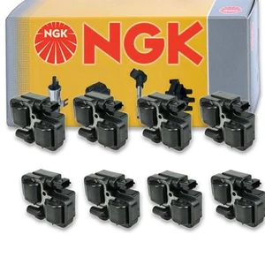 8 pcs NGK Ignition Coil for 2005-2006 Mercedes-Benz C55 AMG 5.5L V8 - Spark gq - Picture 1 of 5